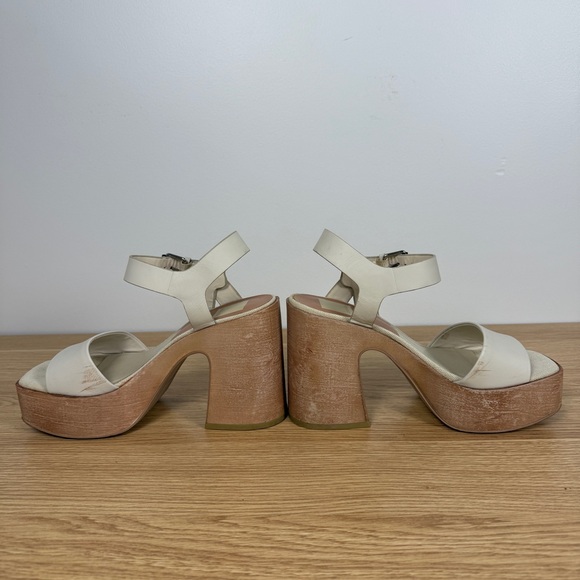 Dolce Vita Wallis Platform Heels Bone Women’s 6 - Picture 7 of 11
